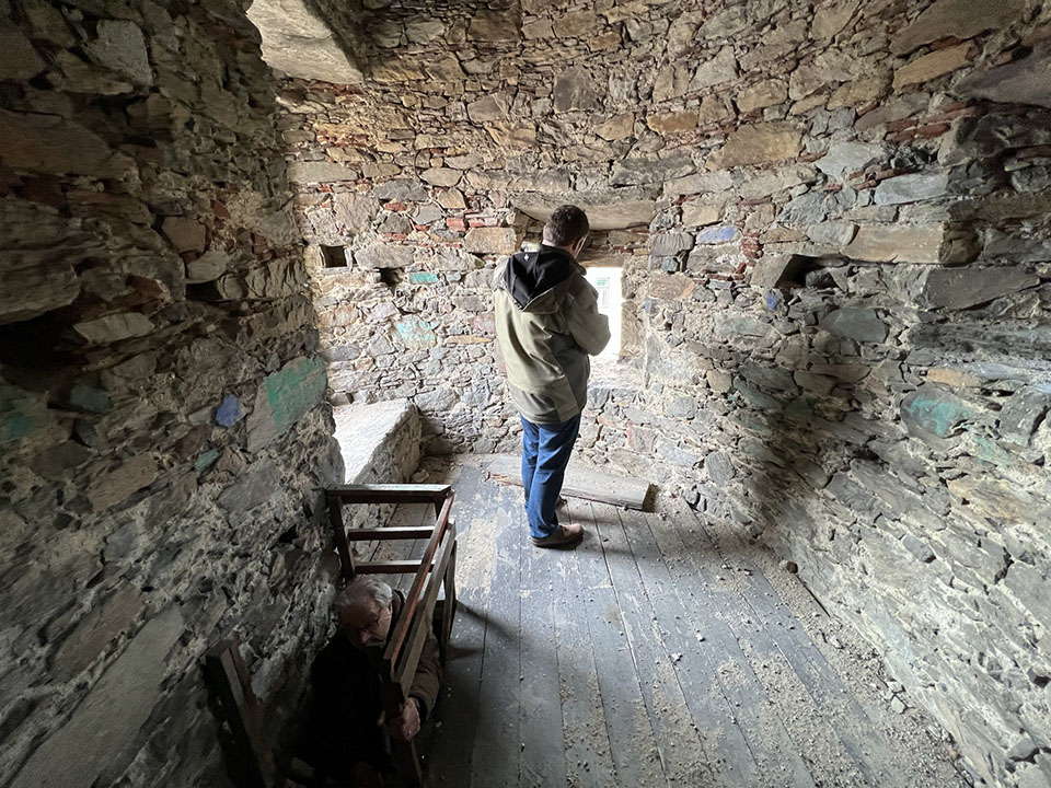 Der Wehrturm von innen.   Fotocredit: Museum Horn